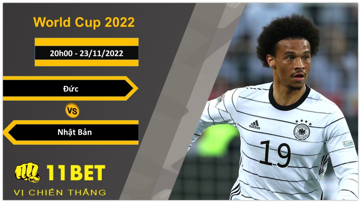 11BET Soi kèo Đức vs Nhật Bản, 20h00, 23/11/2022