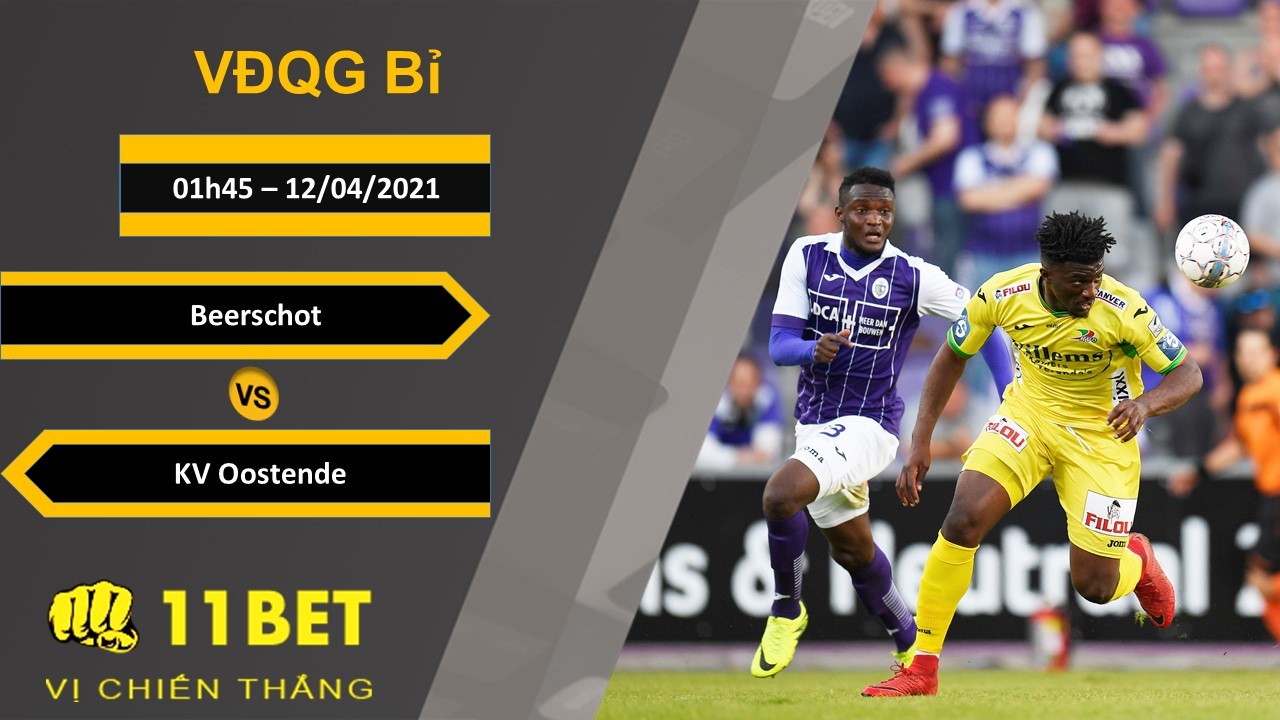 11BET Soi kèo Beerschot VA vs KV Oostende, 01h45, 12/04/2021