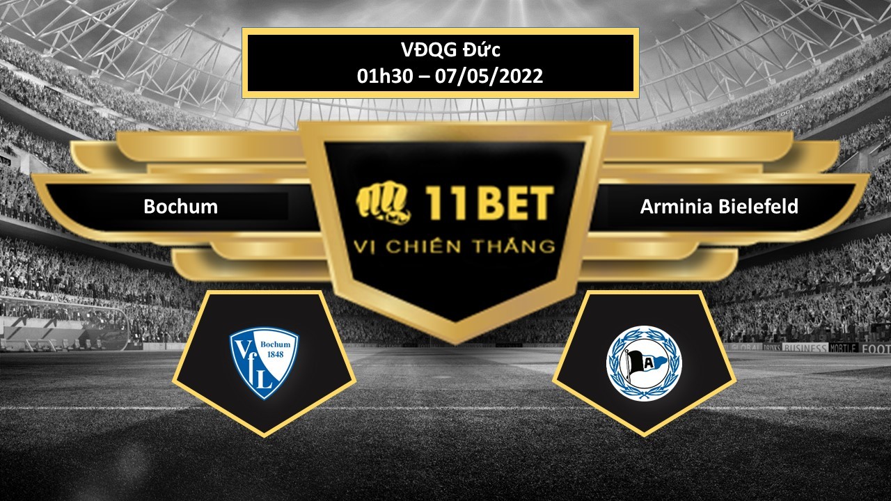 11BET Tip bóng đá Bochum vs Arminia Bielefeld, hôm nay 07/05/2022