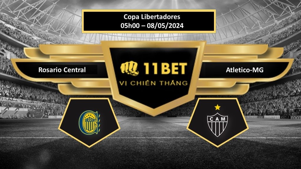 11BET Tip bóng đá Rosario Central vs Atletico-MG, hôm nay 08/05/2024