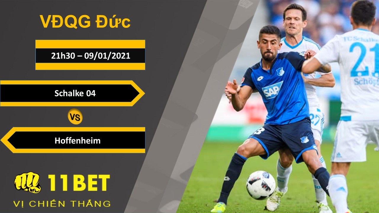 11BET Soi kèo Schalke 04 vs Hoffenheim, 21h30, 09/01/2021