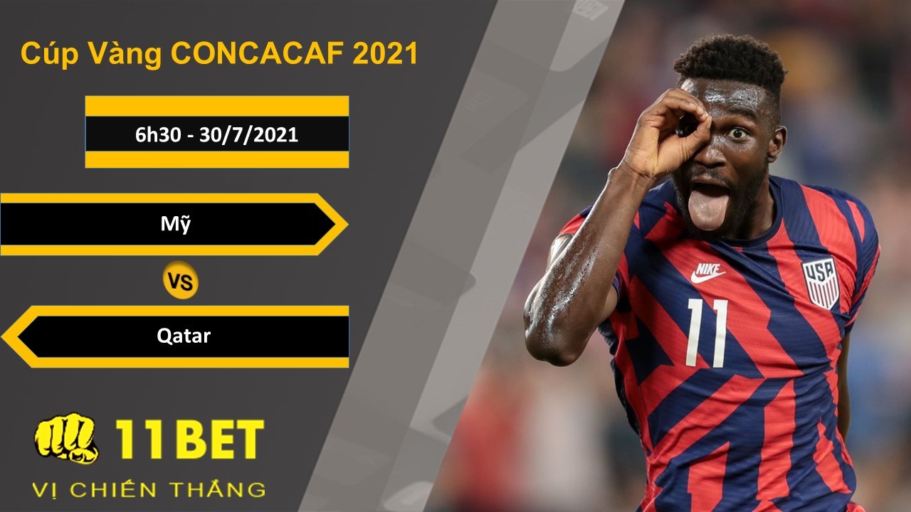 11BET Soi kèo Mỹ vs Qatar, 6h30, 30/7/2021