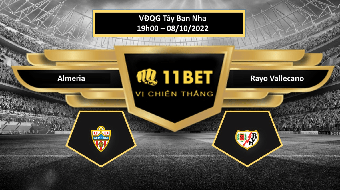 11BET Tip bóng đá Almeria vs Rayo Vallecano, hôm nay 08/10/2022