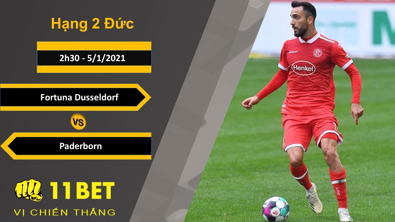11BET Soi kèo Fortuna Dusseldorf vs Paderborn, 2h30, 5/1/2021