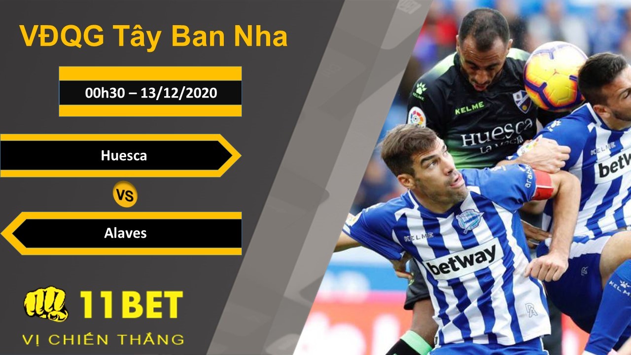 11BET Soi kèo Huesca vs Alaves, 00h30, 13/12/2020